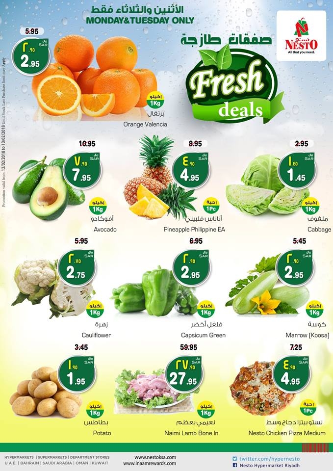 Nesto Saudi Arabia Fresh Deals