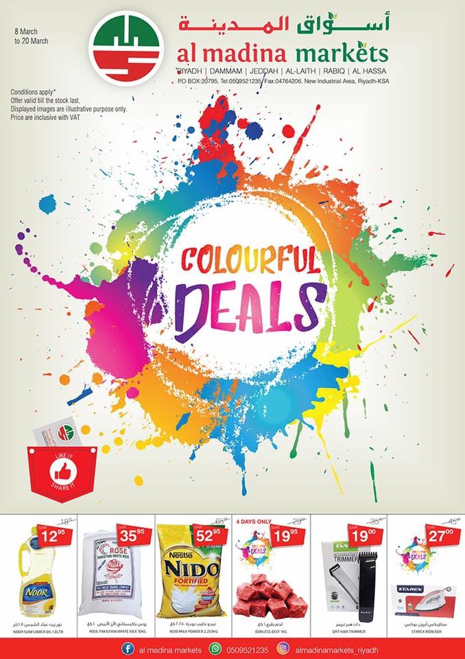 Al Madina Markets Colourful Deals