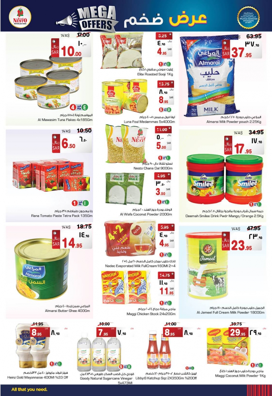 Nesto Hypermarket Mega Offers