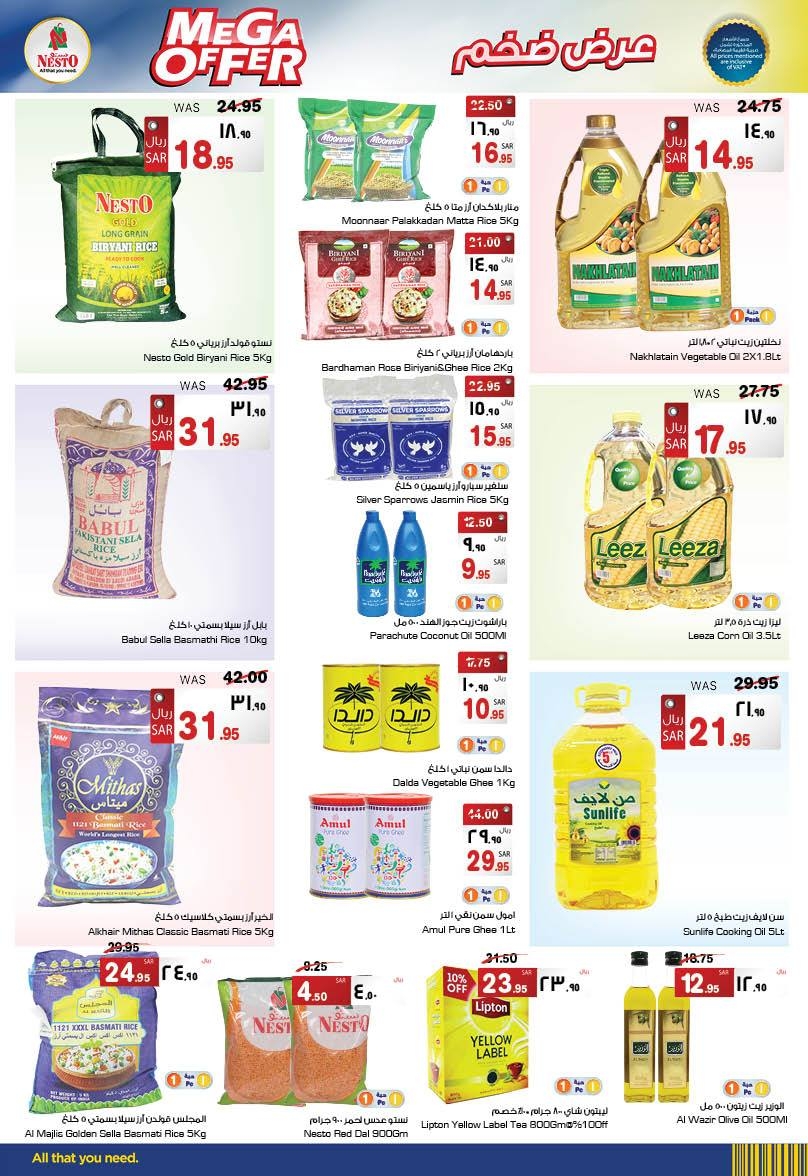 Mega Offers at Nesto Hypermarket