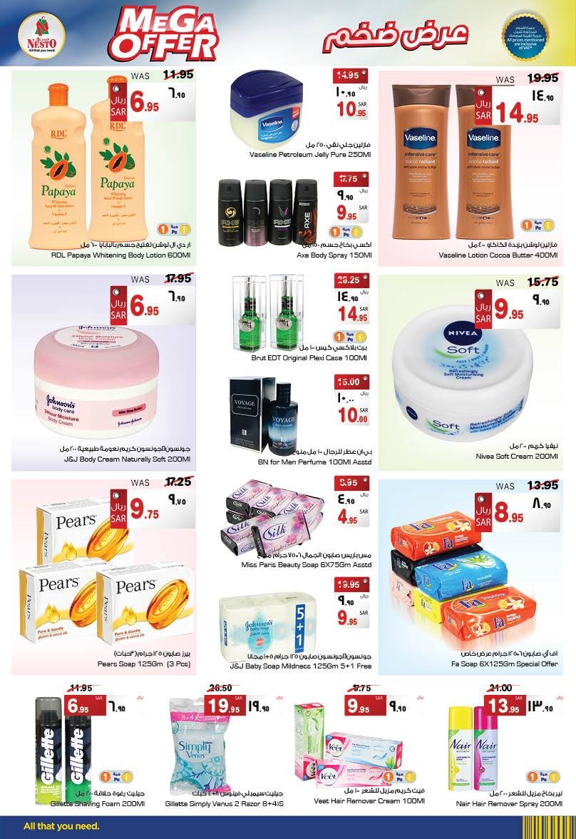 Mega Offers at Nesto Hypermarket