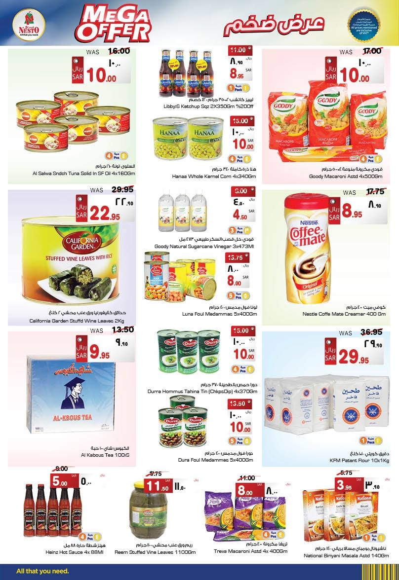 Mega Offers at Nesto Hypermarket