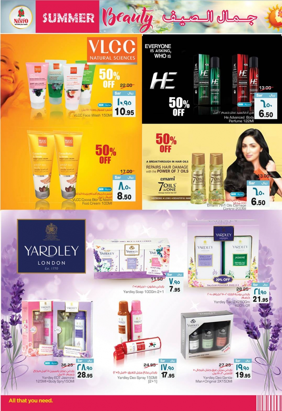 Summer Special Offers at Nesto Hypermarket