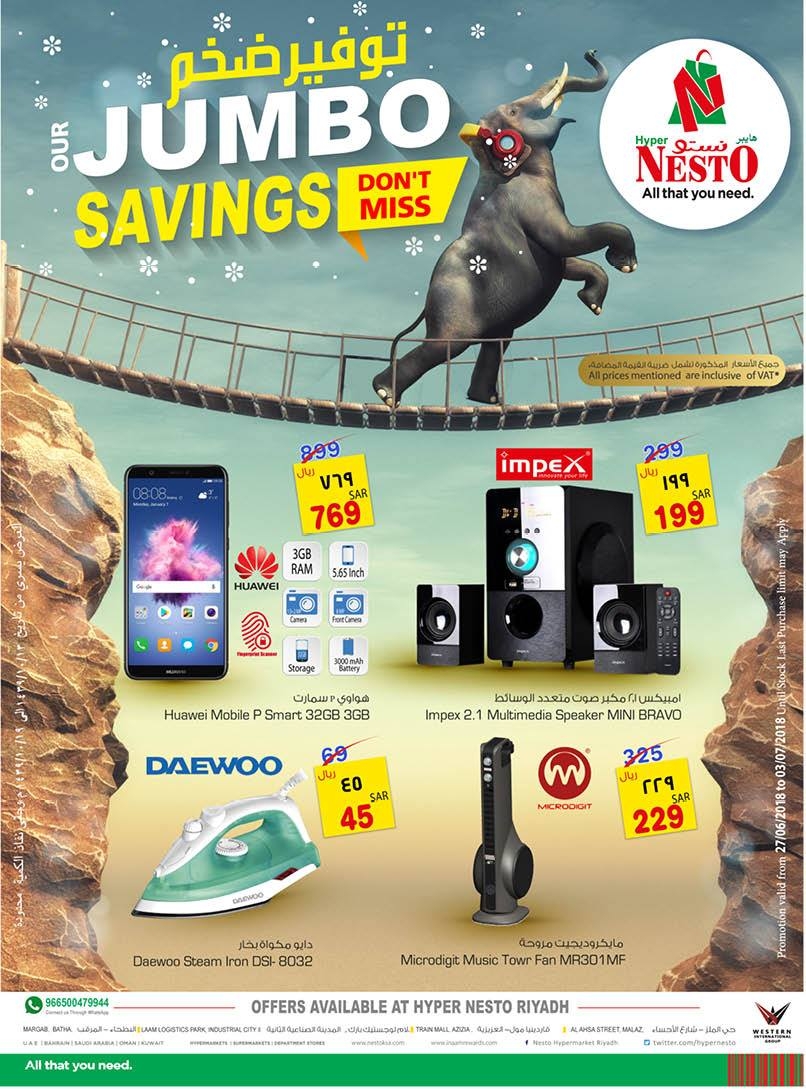 Nesto Jumbo Savings Offers