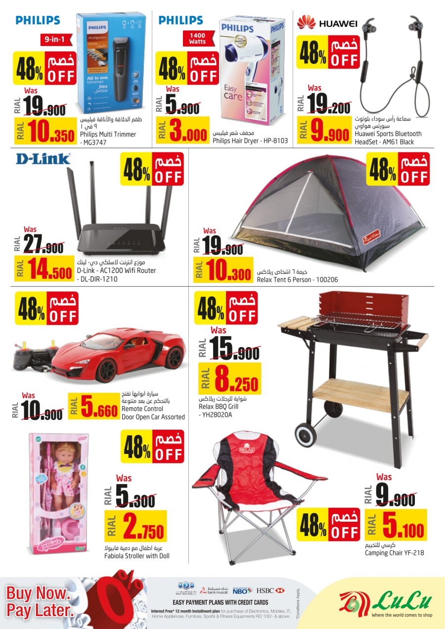 Lulu Hypermarket  Flat 48% Off