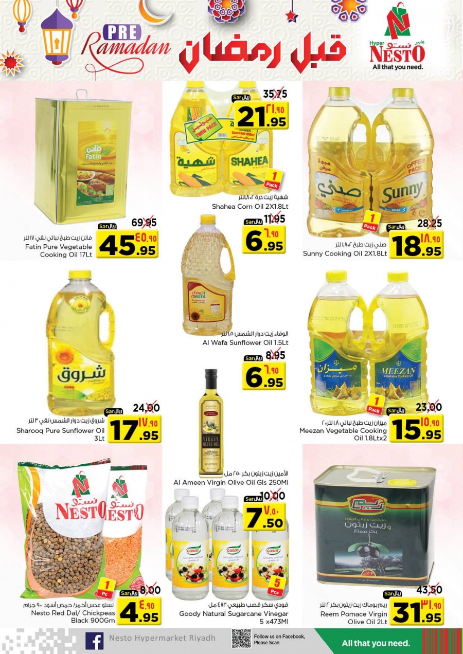 Nesto Hypermarket Pre Ramadan Offers