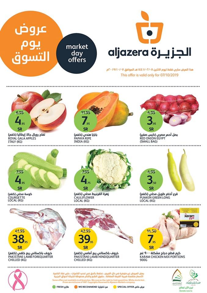Aljazera Markets Day Offers 07 October 2019
