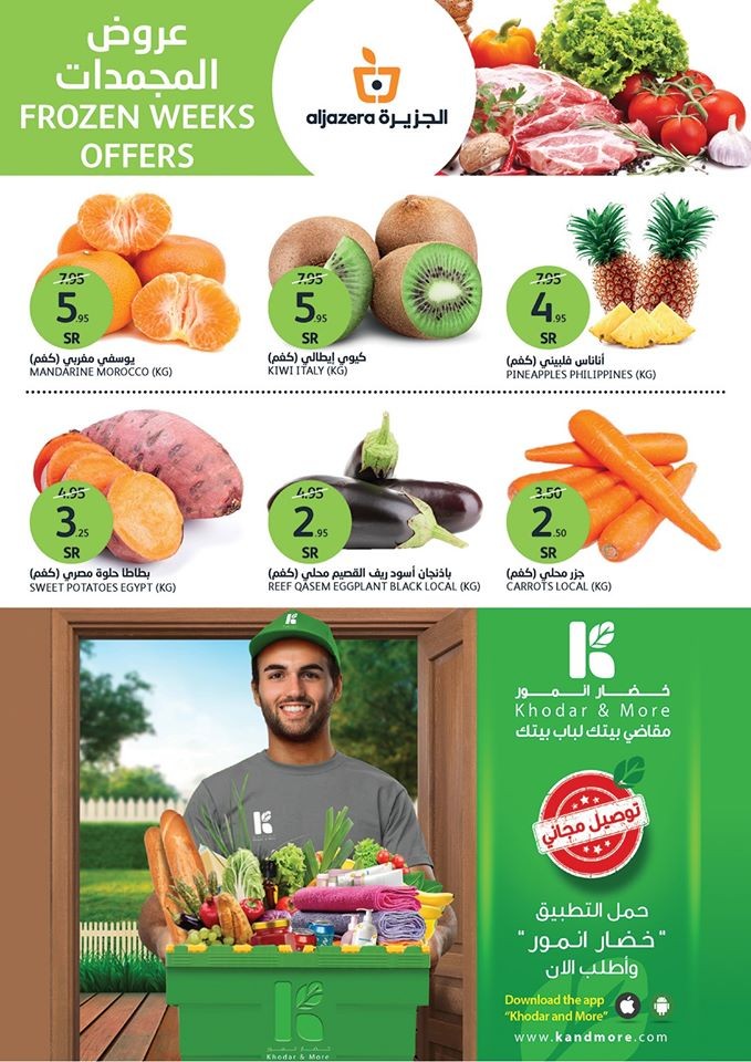 Al Jazera Markets Frozen Items Offers