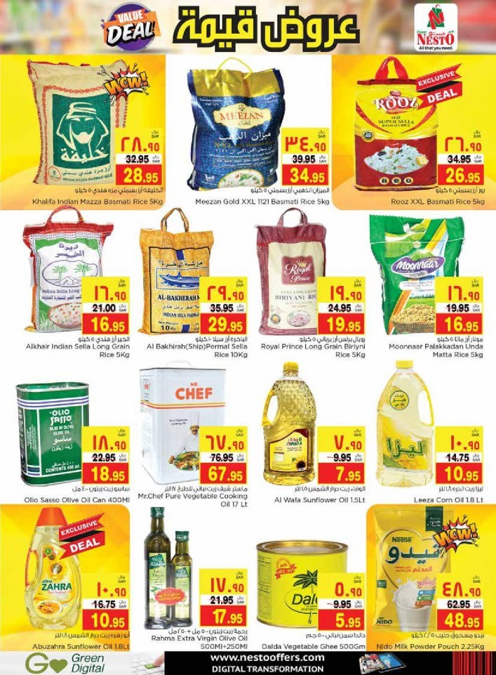 Nesto Jubail & Mina Value Deals