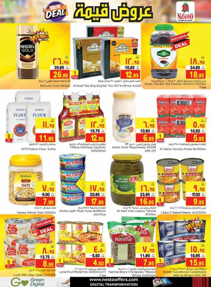 Nesto Jubail & Mina Value Deals