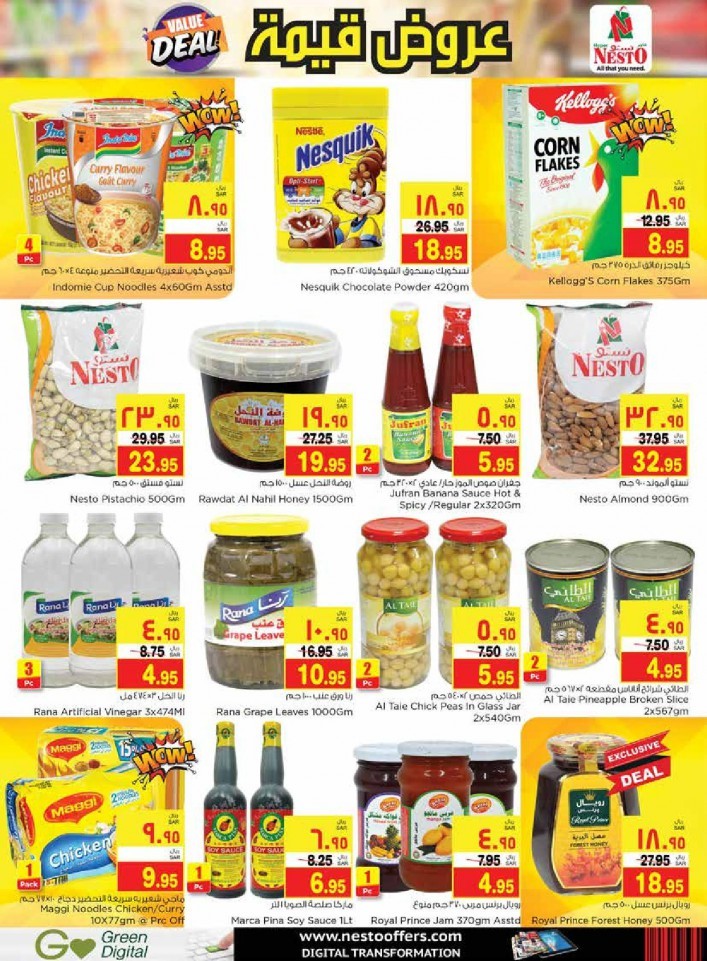 Nesto Jubail & Mina Value Deals