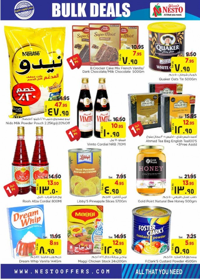 Nesto Jubail & Mina Bulk Deals