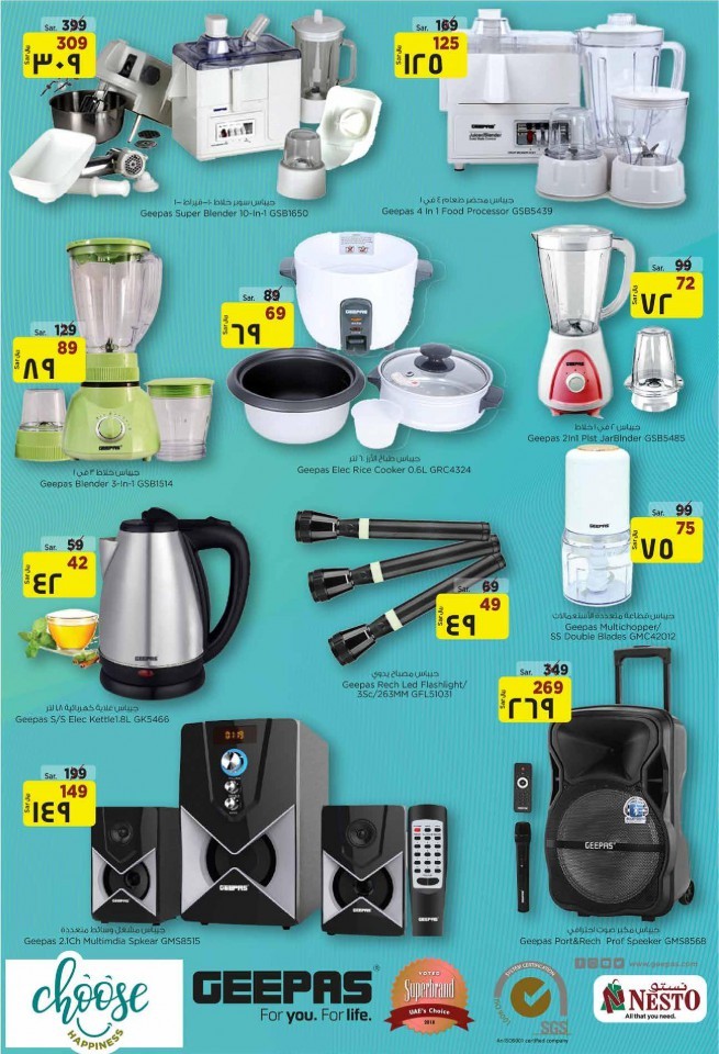 Nesto Jubail & Mina Mega Saver Offers