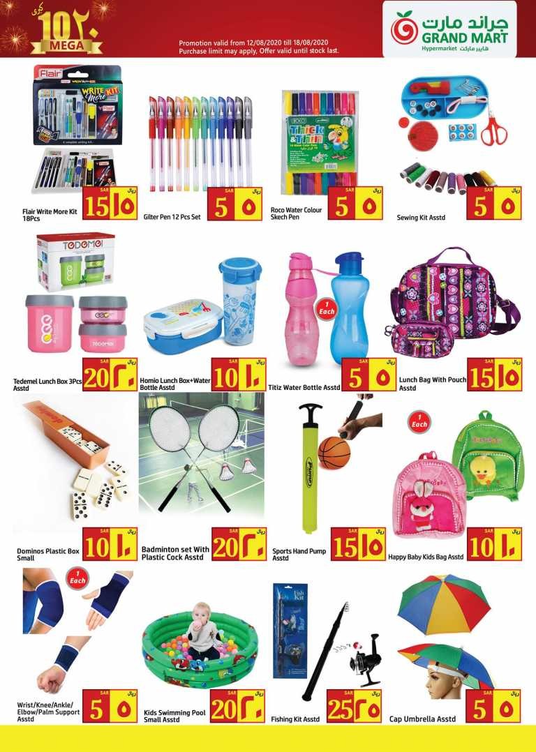 Grand Mart Hypermarket 10 & 20 Offers