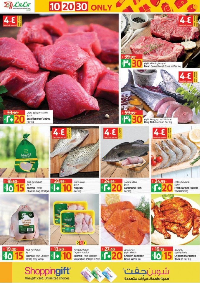 Lulu Dammam SAR 10,20,30 Offers