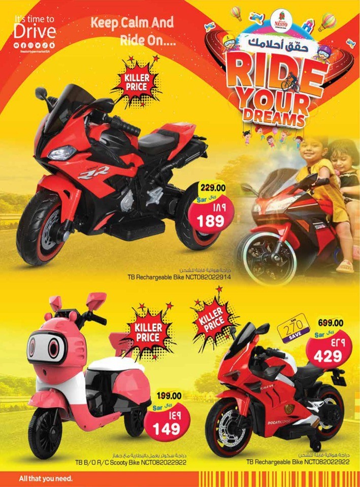 Nesto Ride Your Dreams
