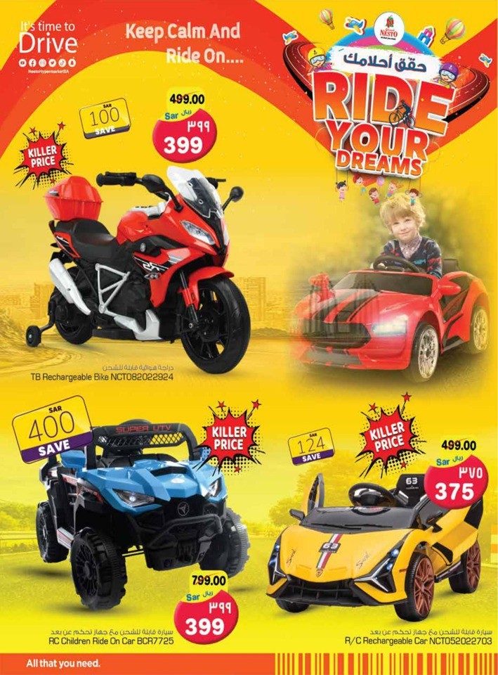Nesto Ride Your Dreams