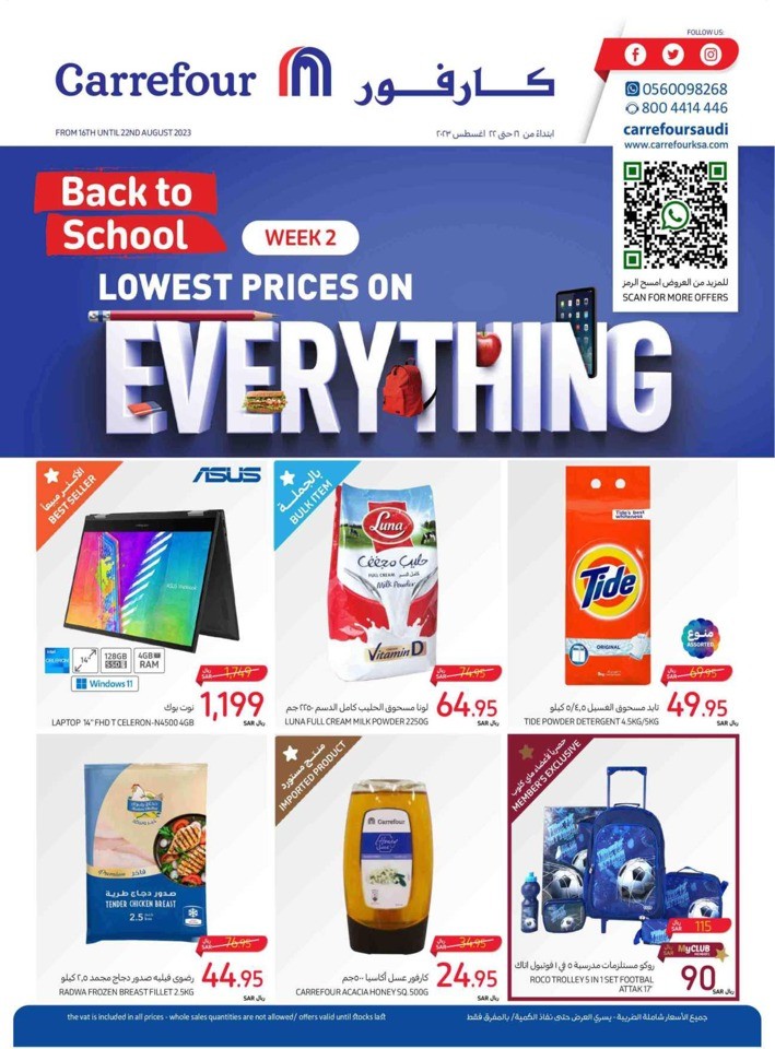 Carrefour Everything Lowest Prices