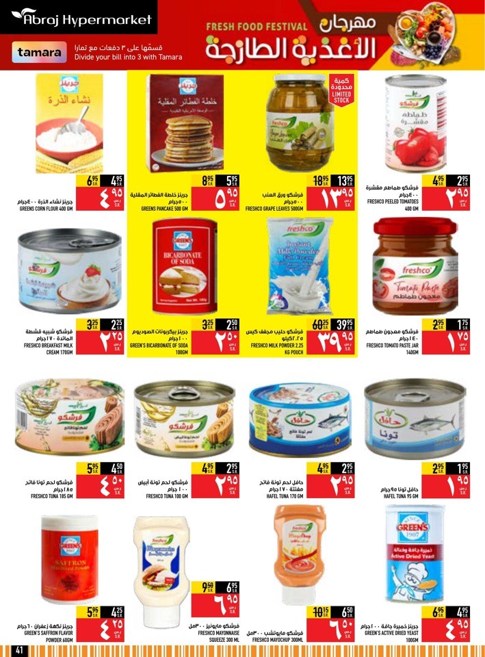 Fresh Food Festival Sale