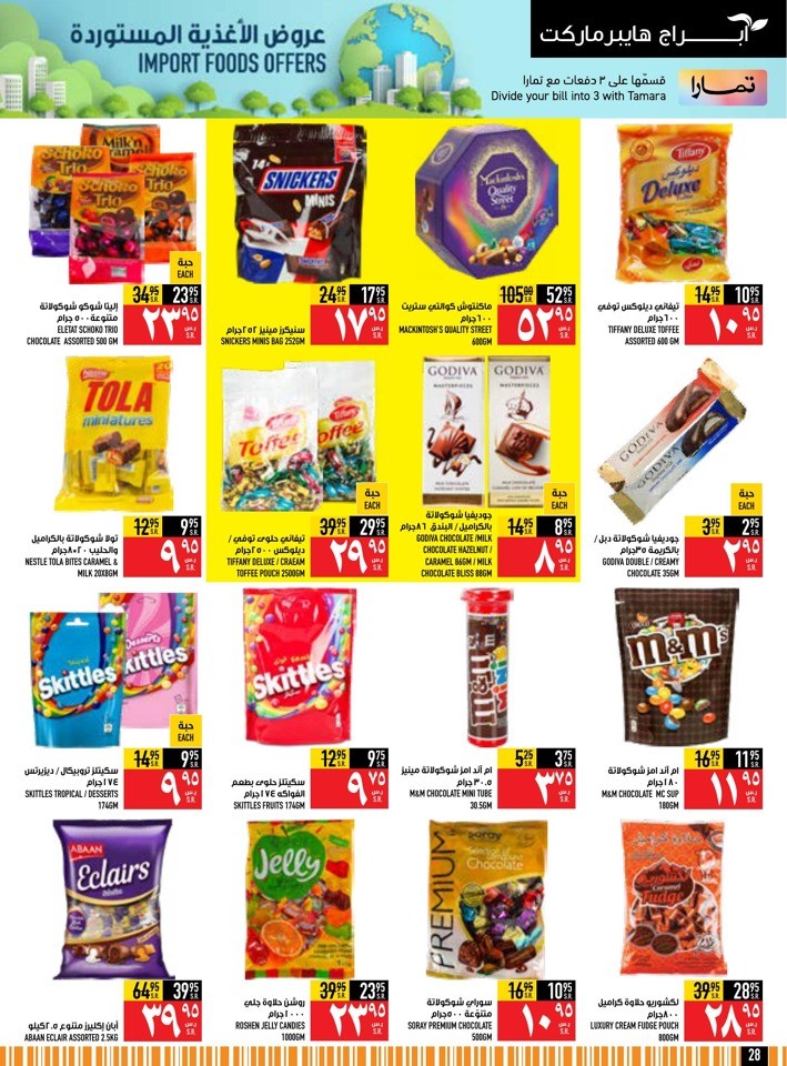 Import Food Offers