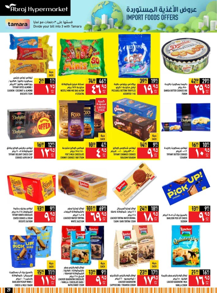 Import Food Offers