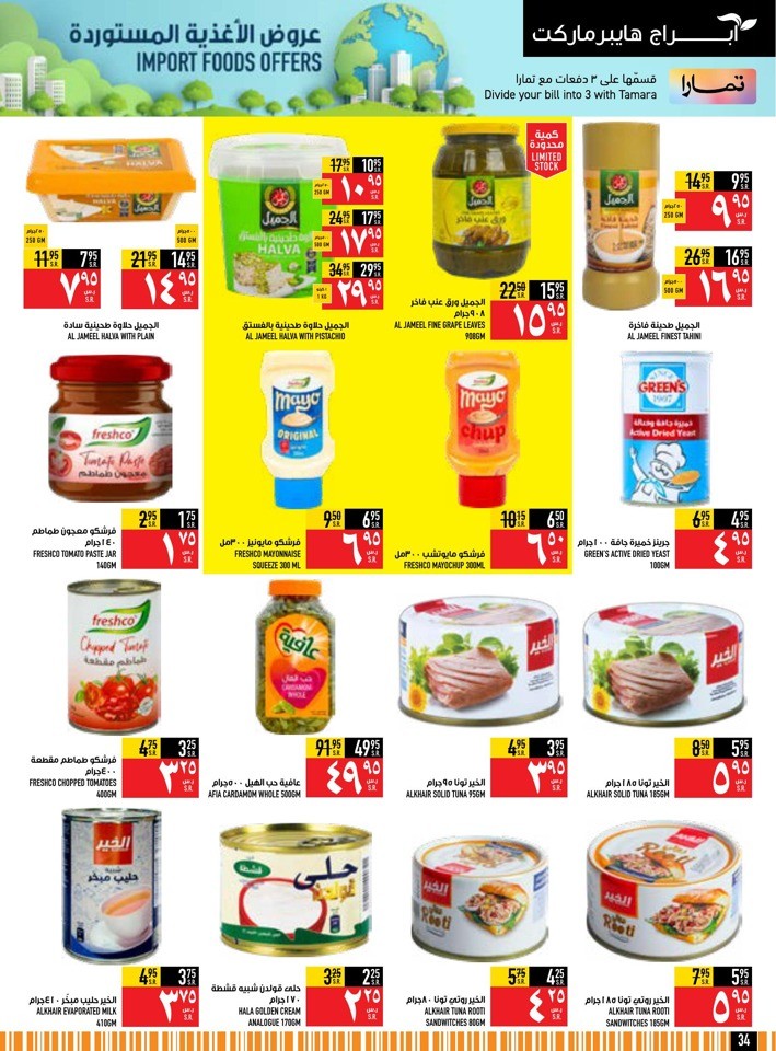 Import Food Offers