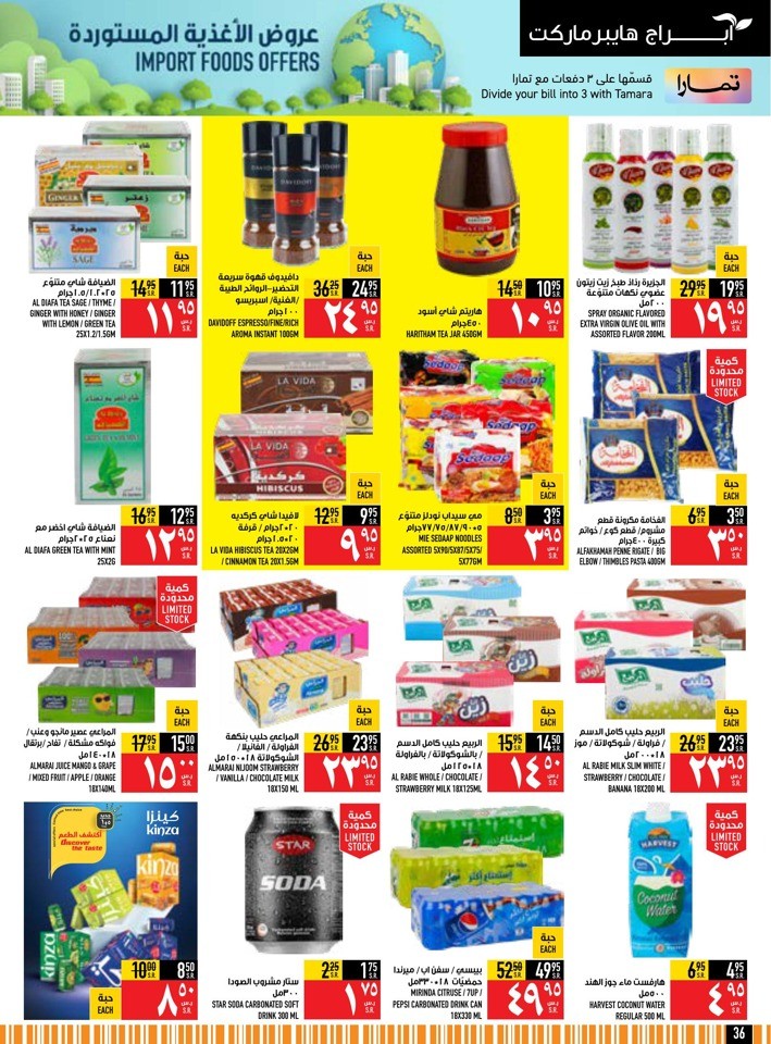 Import Food Offers