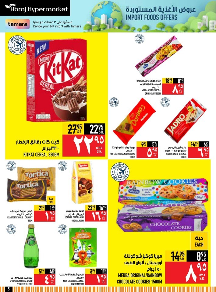 Import Food Offers