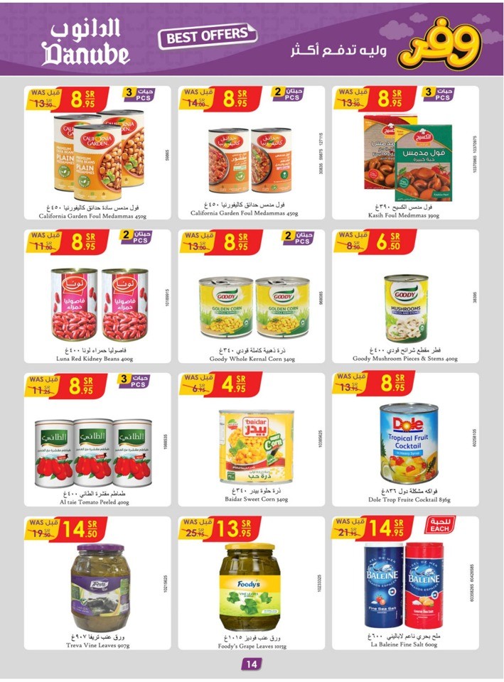 Danube Weekly Best Offer