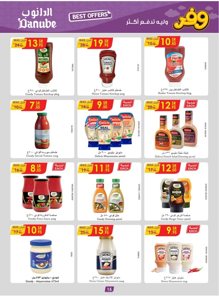 Danube Weekly Best Offer