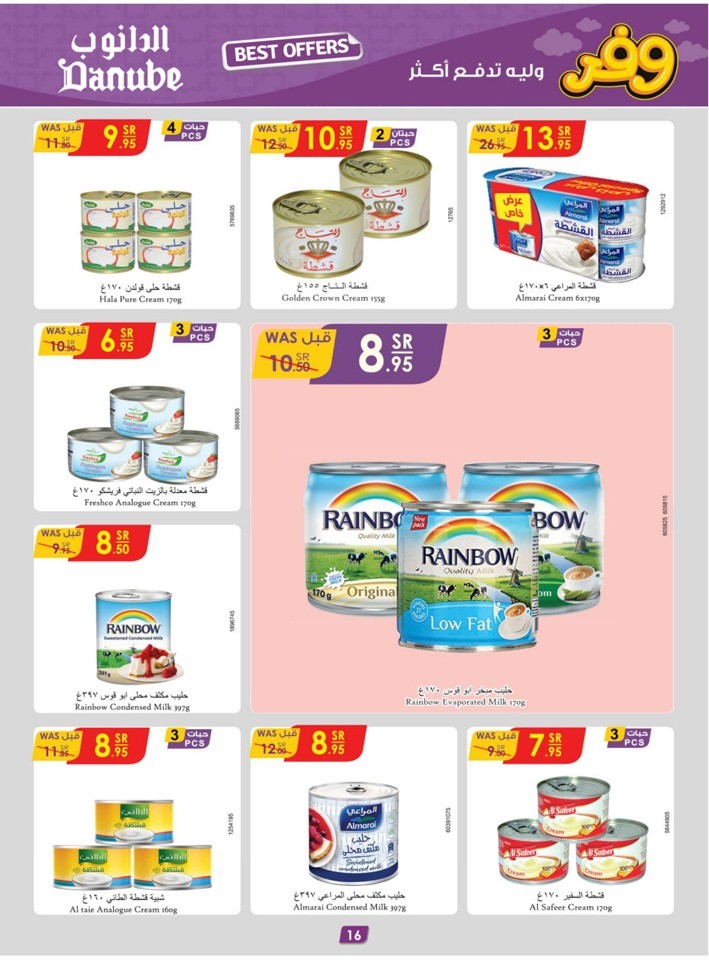 Danube Weekly Best Offer