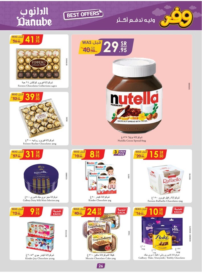 Danube Weekly Best Offer