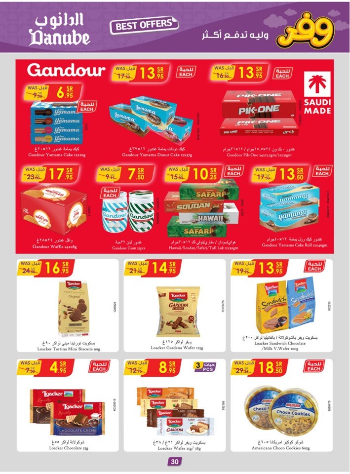 Danube Weekly Best Offer