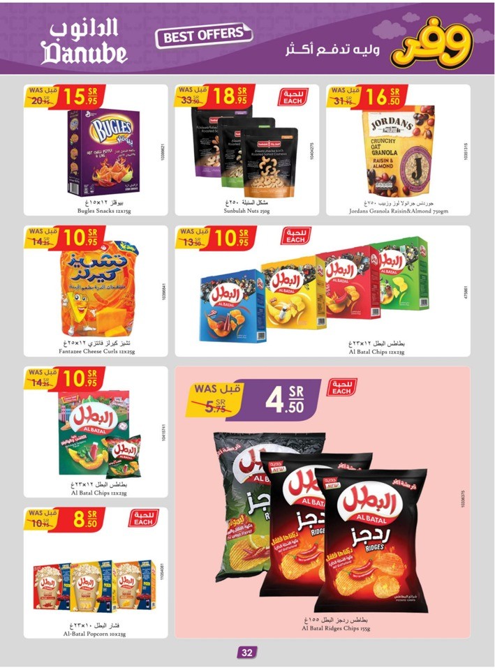 Danube Weekly Best Offer