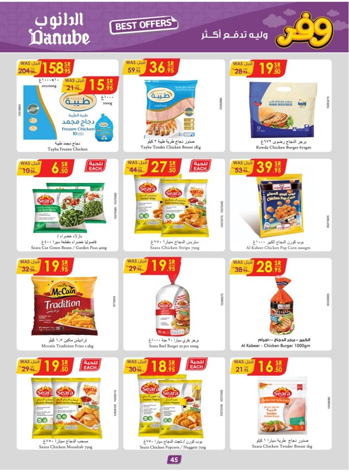 Danube Weekly Best Offer