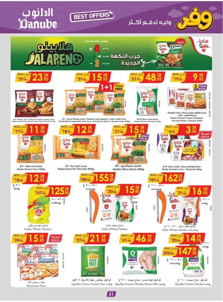 Danube Weekly Best Offer