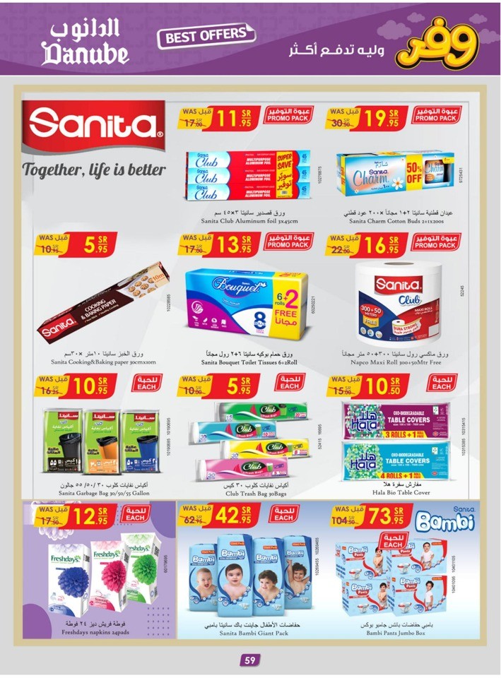 Danube Weekly Best Offer