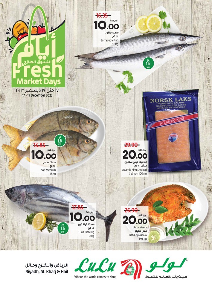 Riyadh Fresh Market Days