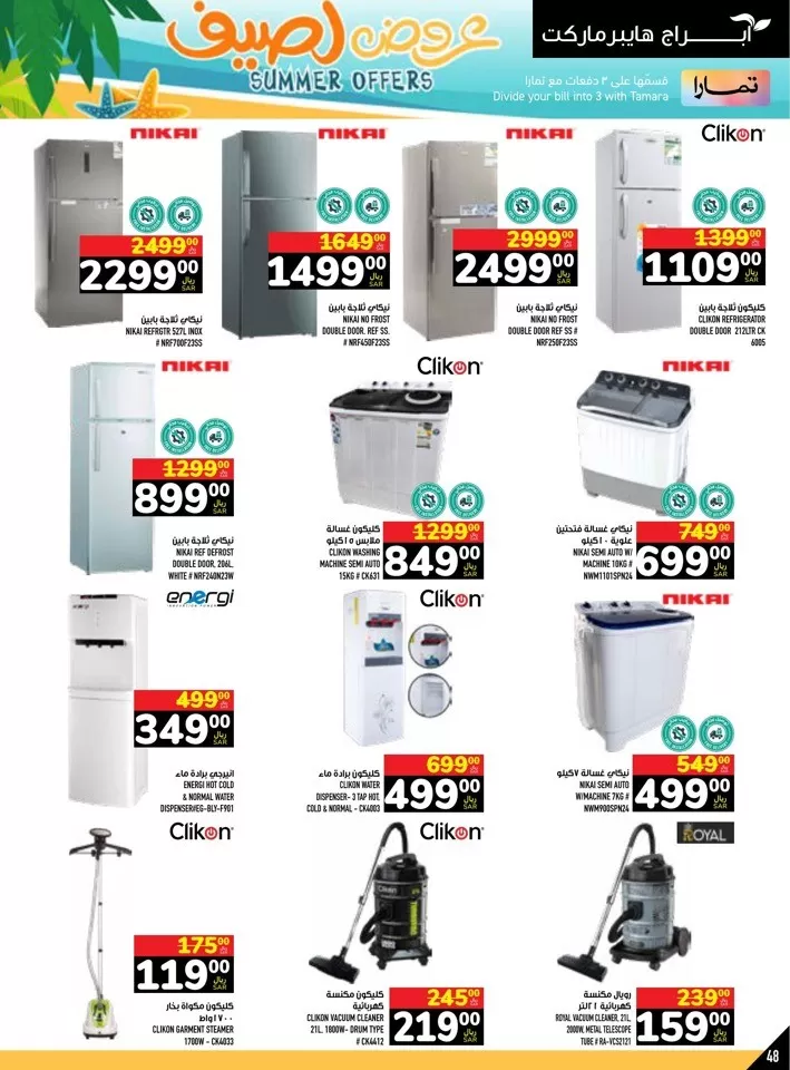 Abraj Hypermarket Summer Offers
