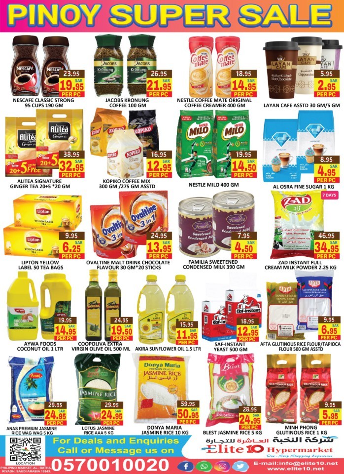 Elite10 Hypermarket Pinoy Super Sale