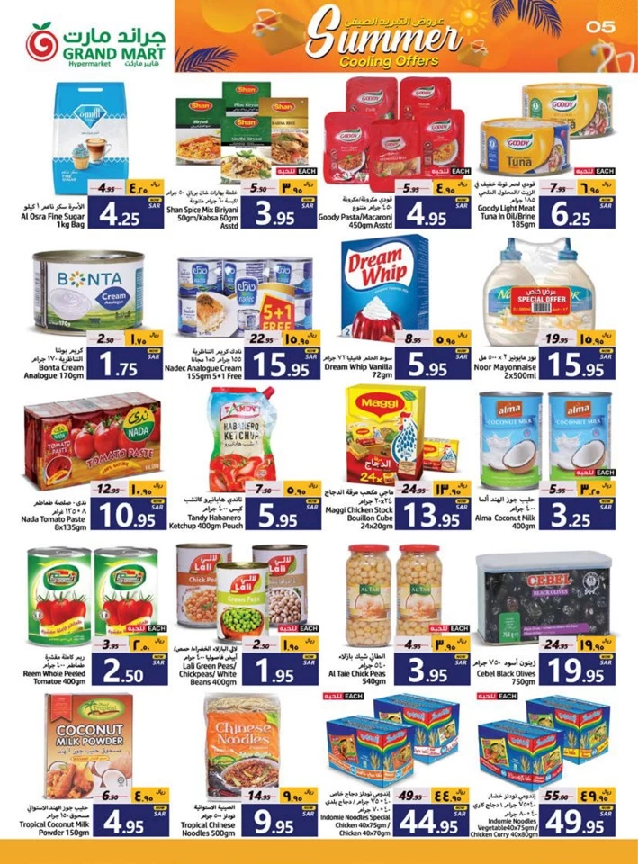 Grand Mart Summer Cooling Offers