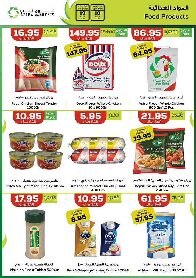 Astra Markets July Deal