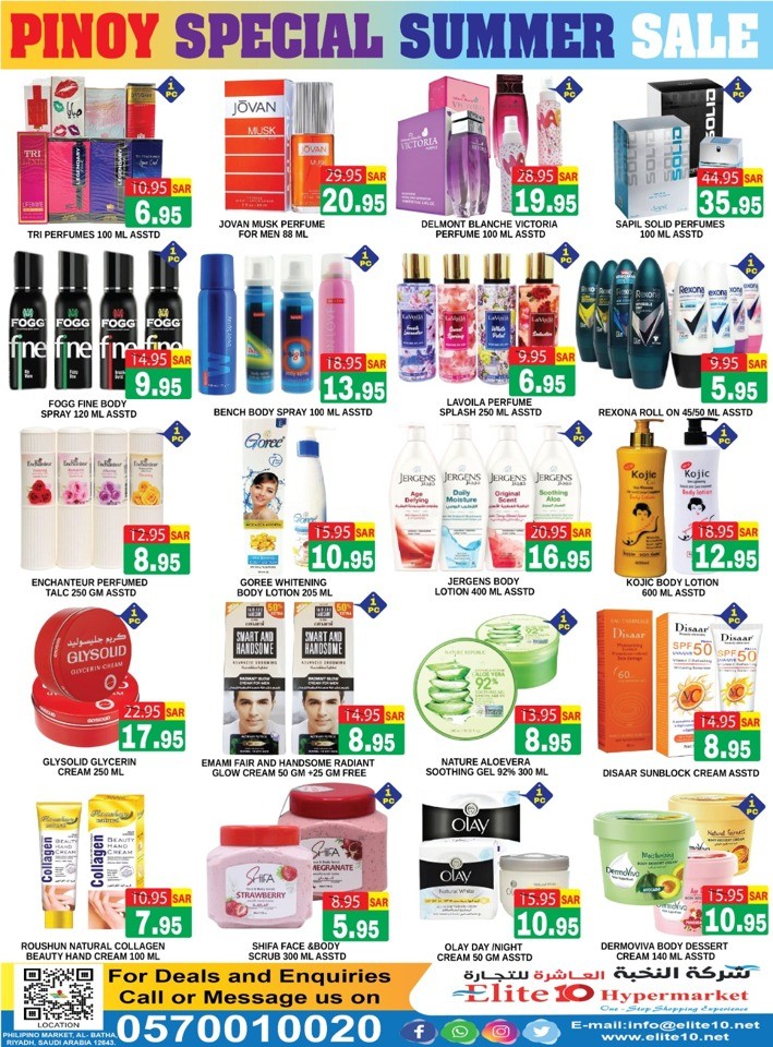 Pinoy Special Summer Sale