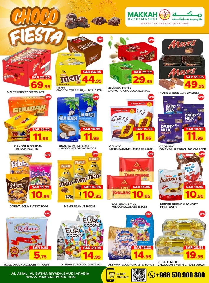 Makkah Hypermarket Choco Fiesta