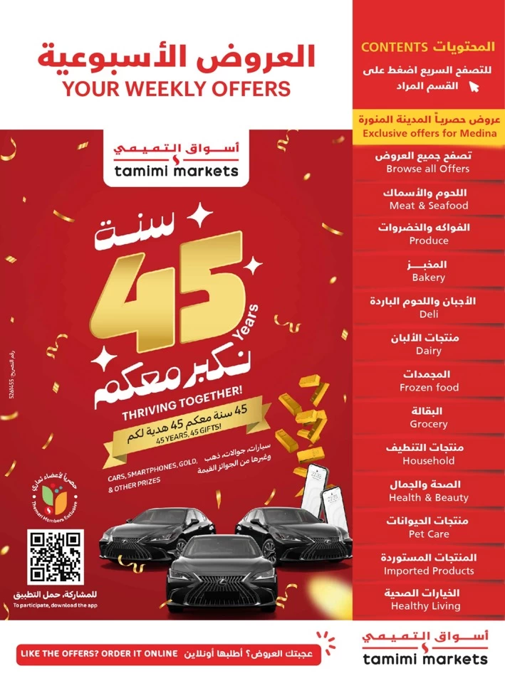 Tamimi Markets Anniversary Promotion