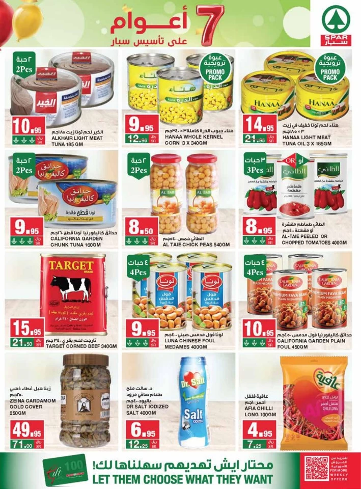 Spar Anniversary Promotion