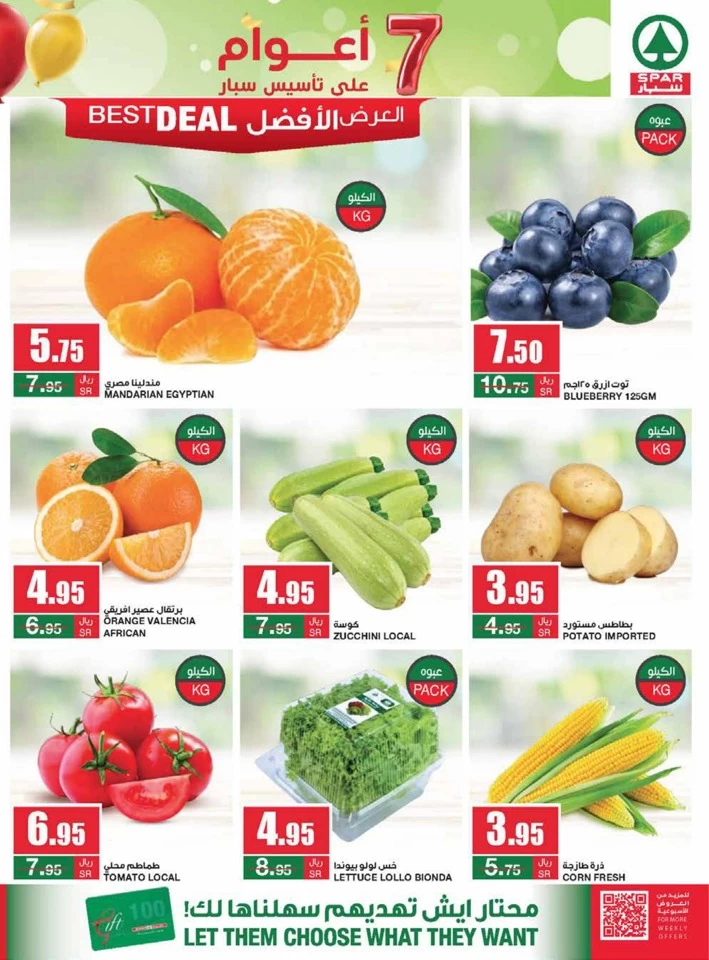 Spar Anniversary Promotion