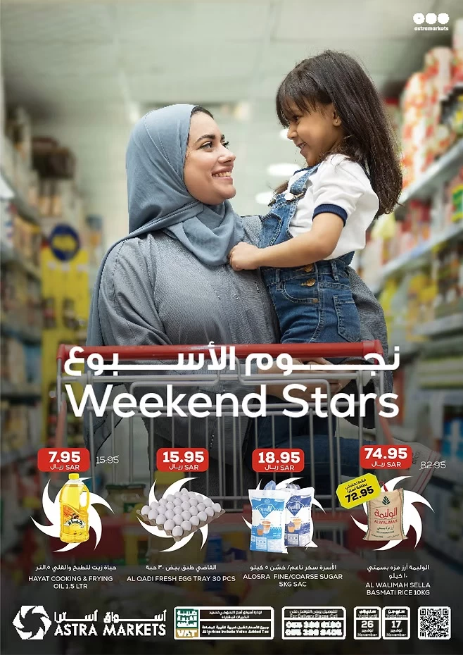 Astra Market Weekend Stars