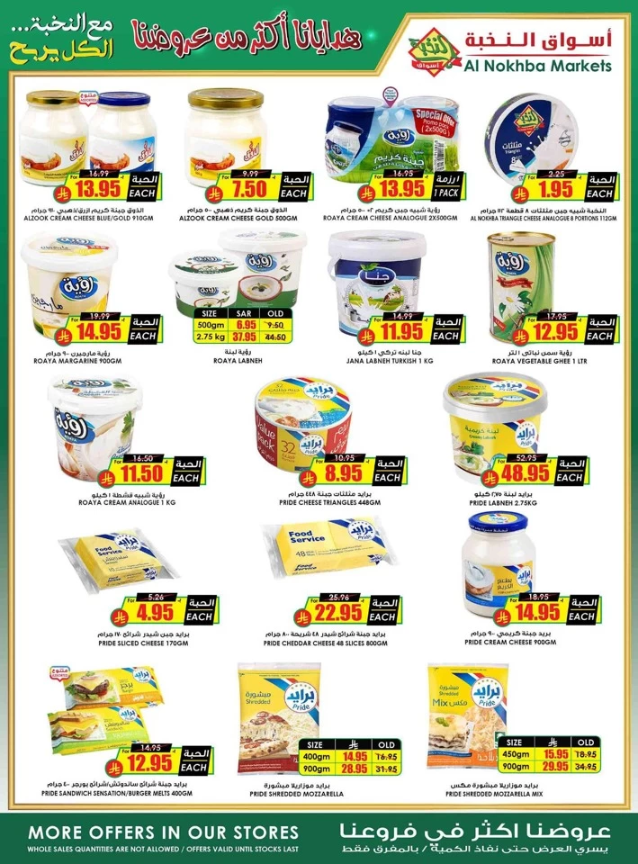 Al Nokhba Markets Weekly Offer