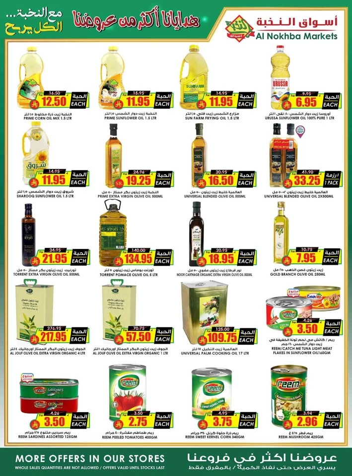 Al Nokhba Markets Weekly Offer